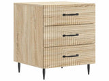 Bedside Cabinet Sonoma Oak 43 x 41 x 66.5 cm Engineered Wood 894787
