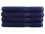 Premium Sauna Towels "SOLUND" 4 pcs Navy Blue 80x200 cm 600 gsm 137267