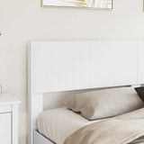 Bed Frame with Storage and Headboard White 180 x 200 cm 3414359