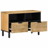 TV Cabinet Brown 70x33x46 cm Solid Wood Mango 4017721