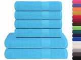 6 Piece Towel Set "FROGN" Turquoise 360 gsm 137091