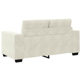 Sofa Cream 160 x 77 x 82 cm Fabric 4105118