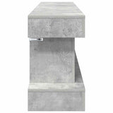 Electric Fireplace Concrete 150 x 30 x 50 cm Engineered wood 8020787