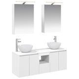 Bathroom Cabinet Set 5 pcs White 50 x 14.5 x 70 cm 3406351