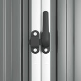 Tool Shed Grey Galvanised steel, metal, plastic 316210