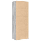 Highboard Grey Sonoma 70x42,5x185 cm Engineered Wood 3281432