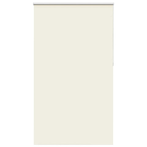 ZNTS Roller Blind Blackout Off White 130x210 cm Fabric Width 126.6 cm Polyester 4011706