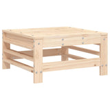 Garden Footstool Solid Wood Pine 825618