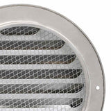 Air Vent Covers 8 pcs Silver 150 mm Stainless Steel 42019381