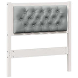 Headboard Other White and light grey 80 cm Solid pine wood 879038