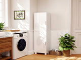 Tall Bathroom Cabinet, Freestanding Bathroom Cabinet with Adjustable Shelves and Double Doors T3398P343304