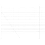 Field Fence Grey 1.6 x 10 m Steel 42005797