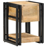 ZNTS Nightstands 2 pcs 40x40x40 cm Solid Mango Wood 4016707