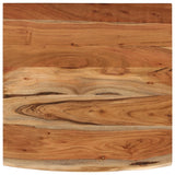 Bathroom Countertop 60x60x2.5 cm Square Solid Wood Acacia 370258