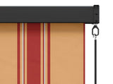 Roller Blind Multicolour 180 x 250 cm Fabric and Aluminum 42037201