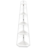 Five-Tier Corner Shelf - White T3398P341303