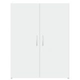 ZNTS File Cabinet White 60x32x77.5 cm Engineered Wood 840765