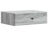 Wall-Mounted Bedside Cabinet 2 pcs Grey Sonoma Engineered Wood 899138