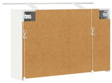 Bathroom Mirror Cabinet White 73.5 x 16 x 62.5 cm 889175
