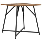 ZNTS Side Table 2 Pack - Rustic Wood and Metal 869730