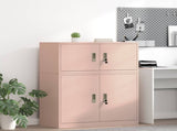 Storage Cabinet Pink 90 x 40 x 40 cm Steel 891629