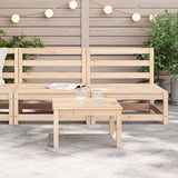 Garden Sofas Armless 2 pcs 70x70x67 cm Solid Wood Pine 837921