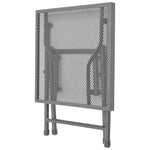 Sun Loungers 2 pcs with Table Steel Anthracite 42727
