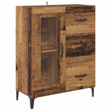 Highboard Old Wood 69.5 x 34 x 180 cm Engineered Wood 3415633