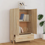 Highboard Sonoma Oak 70x31x115 cm Engineered Wood 812531