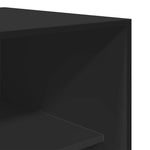 Wardrobe Black 80x50x200 cm Engineered Wood 3307793