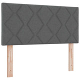 Headboard with Headboard Dark Grey 100 cm Faux Leather 42007229