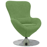 Egg Chair Light Green 63 x 73 x 90 cm Velvet 42002727
