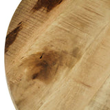 244675 Coffee Table Solid Rough Mango Wood 65x32 cm
