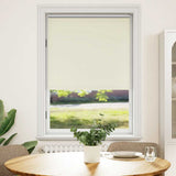 Roller blind blackout 124.4x175 cm Fabric Width 120 cm off white 240124