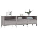 TV Cabinet Grey Sonoma 150x30x44.5 cm Engineered Wood 831290