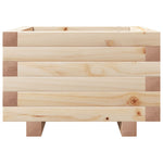 ZNTS Garden Planter 40x40x26.5 cm Solid Wood Pine 847288