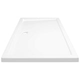 Rectangular ABS Shower Base Tray White 70x120 cm 148905