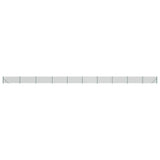 Chain Link Fence with Flange Green 1,1x25 m 153946