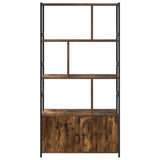 Bookshelf Smoked Oak 80 x 30 x 155.5 cm Engineered Wood 868439