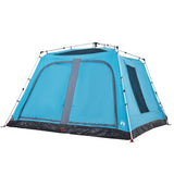 Family Tent with Porch 9-Person Blue Quick Release 4004214