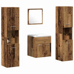 Bathroom Furniture Set 4 pcs Old Wood 41 x 38.5 x 46 cm 3332492