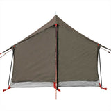 Camping Tent 2-Person Brown Waterproof 4009622