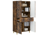 Cabinet Set 2 pcs Engineered Wood 3416750