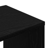 TV Cabinet 2 pcs Black 100 x 30 x 30 cm Engineered Wood 862106