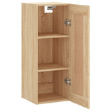 Wall Mounted Cabinet Sonoma Oak 34.5x34x90 cm Engineered Wood 830519