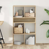 Book Cabinet Sonoma Oak 66x31x112 cm Engineered Wood 860303