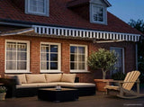 Manual Retractable Awning with LEDs 3 x 2 m 3419196