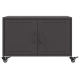 Coffee Table Black 68x50x43.5 cm Steel 846686