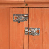 Garden Storage Shed 128x42x91 cm Wood 170650