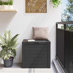 Garden Storage Box Anthracite 58.5x46x55 cm Polypropylene 152195